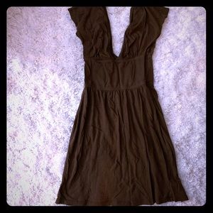 Brown summer dress